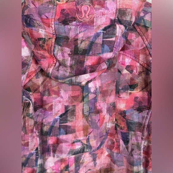 Lululemon Scuba Hoodie *Light Cotton FleeceSun Dazed Multi Pink / Super Dark -10 - Picture 10 of 16
